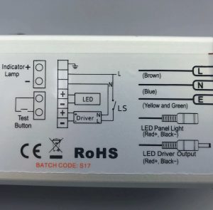 Emergency Battery Pack for LED Panel Lights 18 80W 31167 02 1