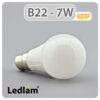 Ledlam B22 600BP 7W LED Bulb 01 1