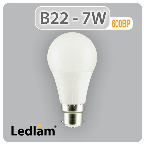 Ledlam B22 600BP 7W LED Bulb 02 1