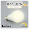 Ledlam B22 LED Bulb 10W 820BPD dimmable Day White 31252 1