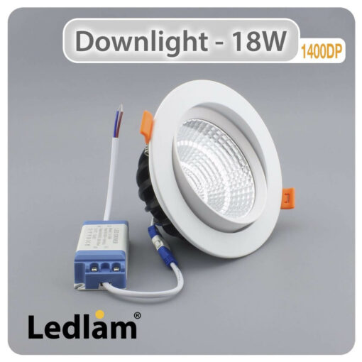 Ledlam Downlight LED 18W COB 1400DP 02