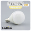 Ledlam E14 LED Golf Ball Bulb 5W 510GP Warm White 30968 1