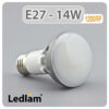 Ledlam E27 1200RP 14W LED R63 Reflector Bulb 01 1