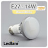 Ledlam E27 1200RP 14W LED R63 Reflector Bulb Warm White 30315 1