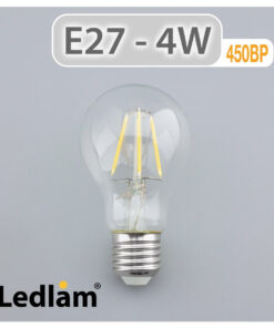 Ledlam E27 450BP 4W LED Filament Bulb 02 1
