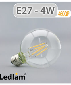 Ledlam E27 460GP 4W G95 LED Filament Bulb 01 1