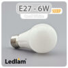 Ledlam E27 500BP 6W LED Bulb Cool White 30330 1