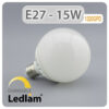 Ledlam E27 G95 LED Globe Bulb 15W 1320GPD dimmable 01 1