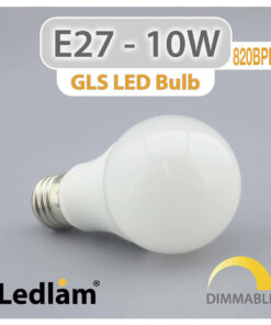 Ledlam E27 LED Bulb 10W 820BPD dimmable 01 1