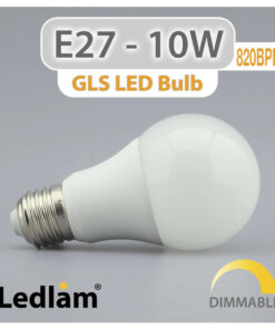 Ledlam E27 LED Bulb 10W 820BPD dimmable 02 1