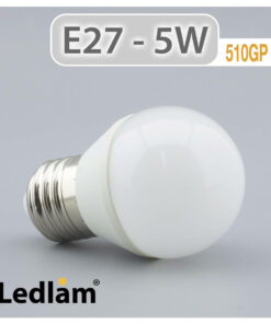 Ledlam E27 LED Golf Ball Bulb 5W 510GP 01 1