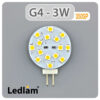 Ledlam G4 350SP 3W LED Side Bulb 02