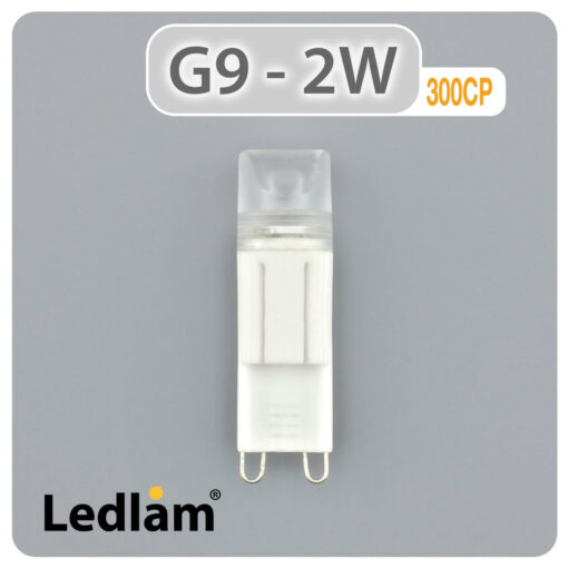 Ledlam G9 300CP 2W LED Capsule Bulb 02 1