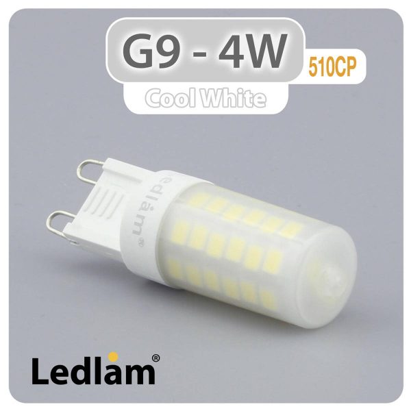 Ledlam G9 LED Capsule Bulb 4W 510CP Cool White 30938 1