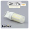 Ledlam G9 LED Capsule Bulb 4W 510CP Day White 30937 1