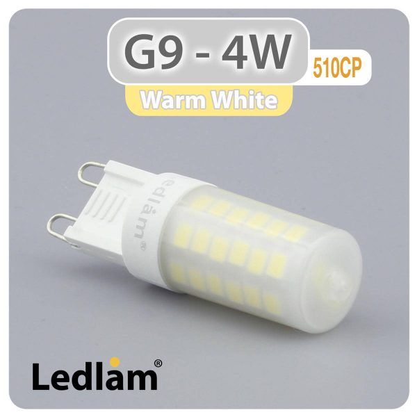 Ledlam G9 LED Capsule Bulb 4W 510CP Warm White 30936 1