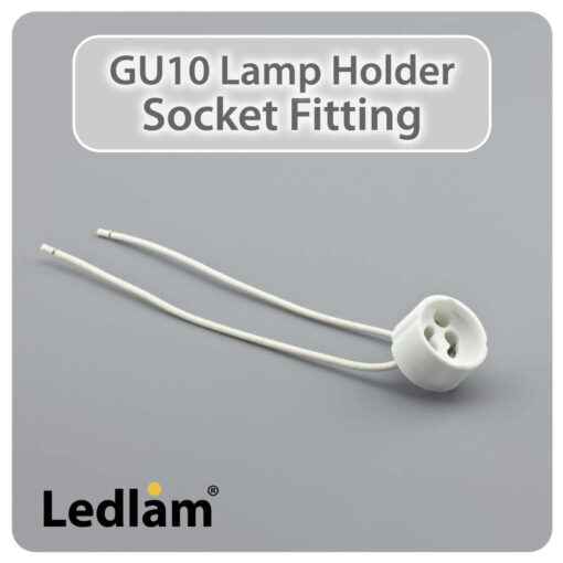 Ledlam GU10 Lamp Holder Socket Fitting 30154 01 3