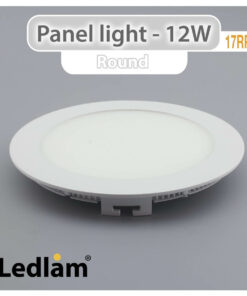 Ledlam LED Panel Light 12W Round 17RP 01