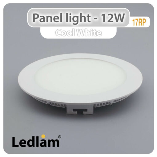 Ledlam LED Panel Light 12W Round 17RP Cool White 30367