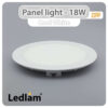 Ledlam LED Panel Light 18W Round 22RP Cool White 30370
