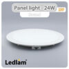 Ledlam LED Panel Light 24W Round 30RP 01