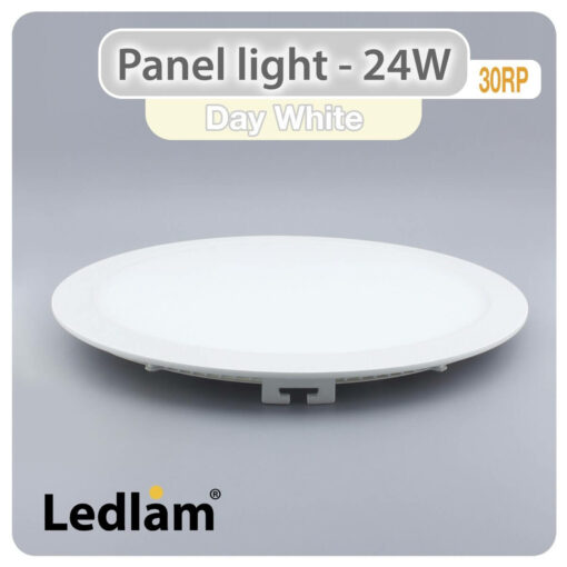 Ledlam LED Panel Light 24W Round 30RP Day White 30726
