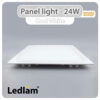 Ledlam LED Panel Light 24W Square 3030SP Cool White 30728