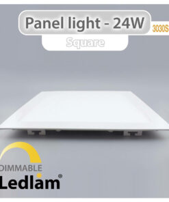 Ledlam LED Panel Light 24W Square 3030SPD dimmable 01