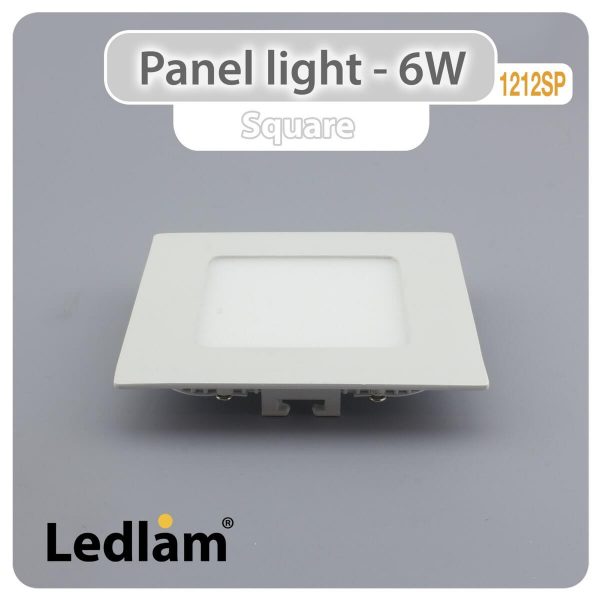 Ledlam LED Panel Light 6W Square 1212SP 01