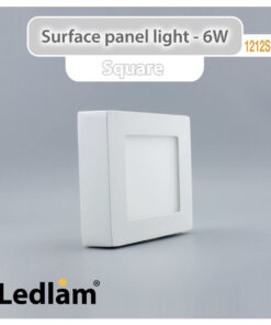 Ledlam LED Surface Panel Light 6W Square 1212SPS 01
