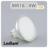 Ledlam MR16 GU5.3 LED Spot Light 4W 12V 510SV 01