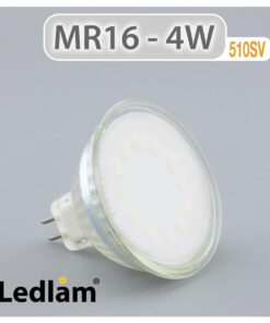 Ledlam MR16 GU5.3 LED Spot Light 4W 12V 510SV 01