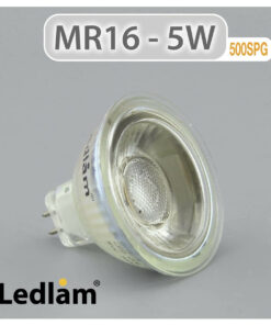 Ledlam MR16 GU5.3 LED Spot Light 5W 12V COB 500SPG 01