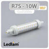 Ledlam R7S LED Bulb 10W 800LP 118mm Cool White 30957
