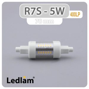 Ledlam R7S LED Bulb 5W 400LP 78mm 02