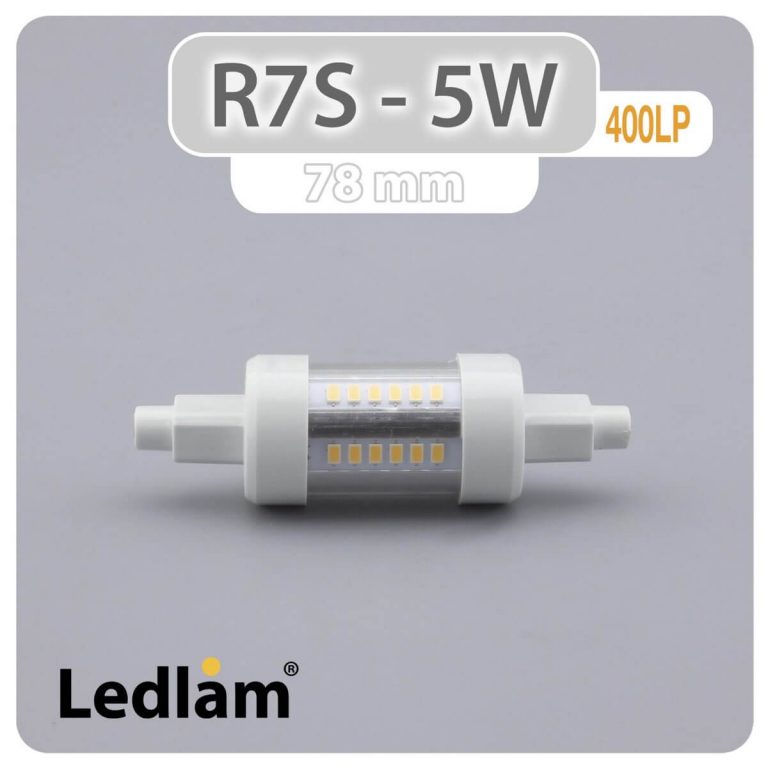Ledlam R7S LED Bulb 5W 400LP 78mm 01