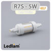 Ledlam R7S LED Bulb 5W 400LP 78mm Day White 30953