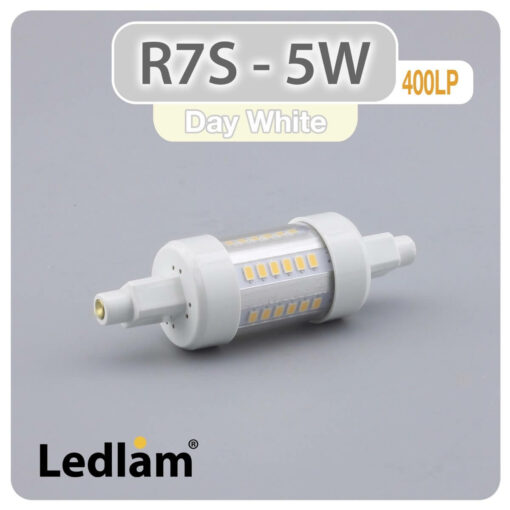 Ledlam R7S LED Bulb 5W 400LP 78mm Day White 30953