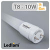 Ledlam T8 2ft 600mm 10W LED Tube 01