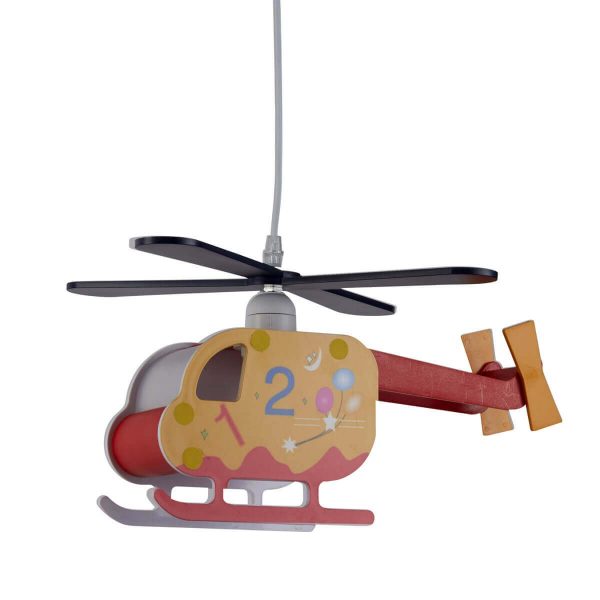 Searchlight NOVELTY CHILDRENS HELICOPTER PENDANT NUMBERED DESIGN 0101 02 1