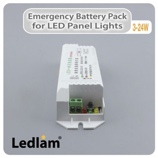 Emergency Battery Pack for LED Panel Lights 3 24W 31505 02