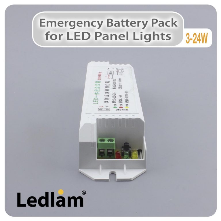 Emergency Battery Pack for LED Panel Lights 3 24W 31505 01