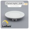 Ledlam-LED-Panel-Light-6W-Round-12RPD-dimmable-Cool-White-30360