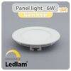 Ledlam-LED-Panel-Light-6W-Round-12RPD-dimmable-Variant-Warm-White-30358