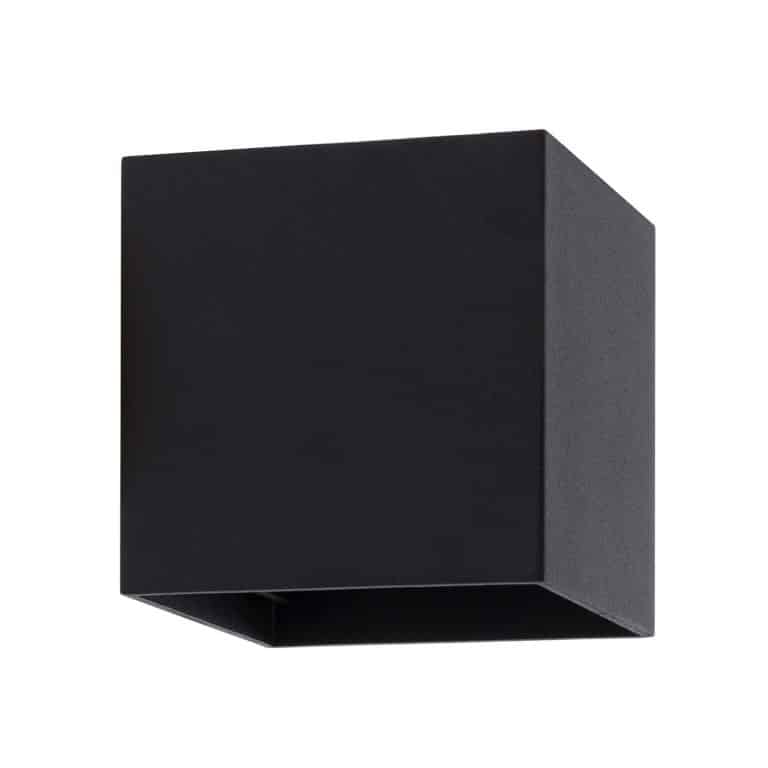 Black-6W-Eros-LED-Up-Down-Wall-Light-01