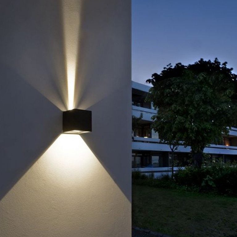 Black-6W-Eros-LED-Up-Down-Wall-Light-01