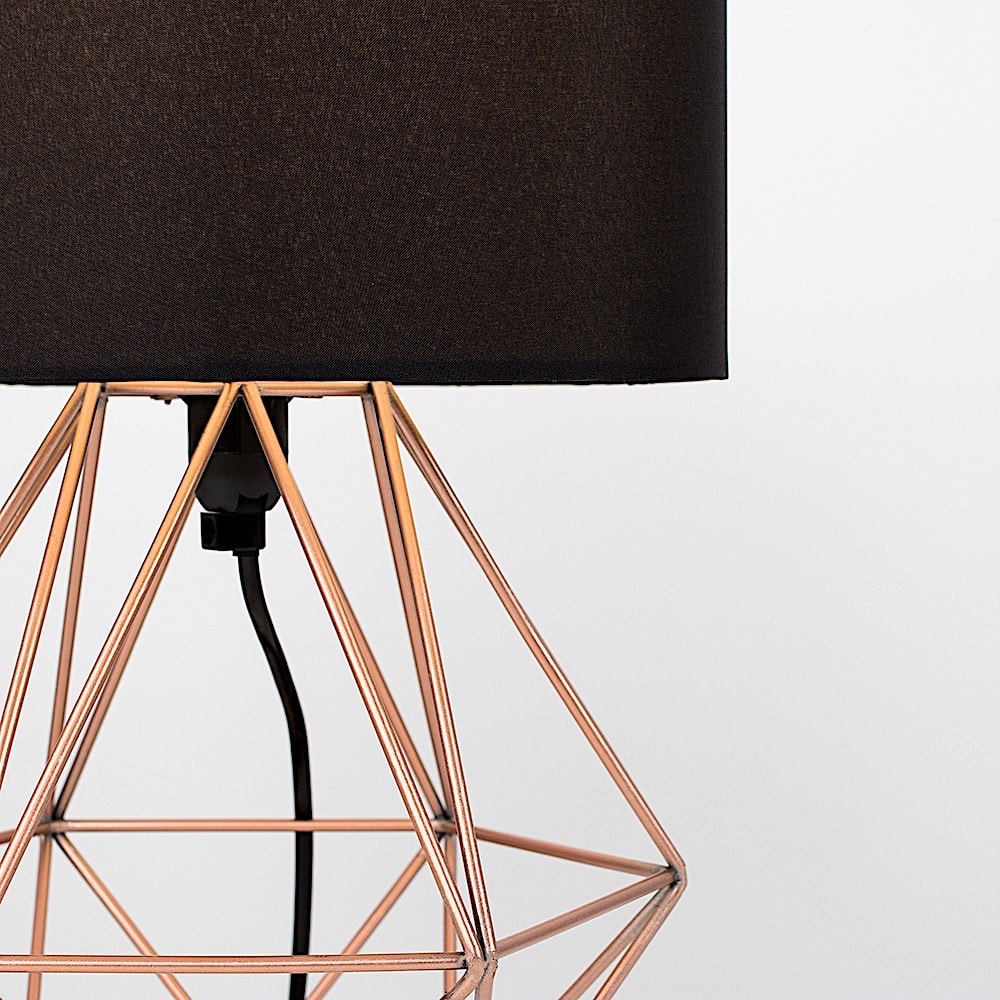 Featured image of post Geometric Copper Table Lamp / This is part of what makes it beautiful.