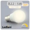 Ledlam-10-pack-Dimmable-5W-B22-BC-Bayonet-LED-Golf-Light-Bulb-warm-day-cool-white-40W-Variant-Day-White-34112-1