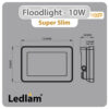 Ledlam-LED-Floodlight-10W-1100FP-slim-Dimensions-1