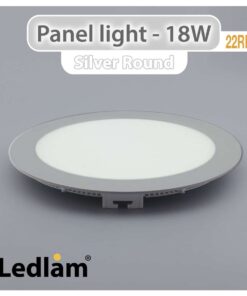 Ledlam-LED-Panel-Light-18W-Round-22RP-silver-01